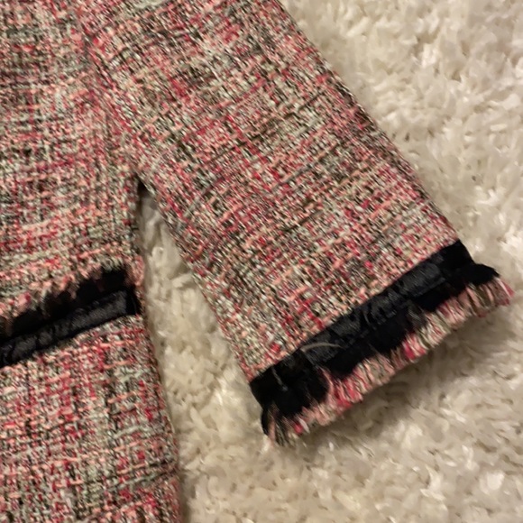 INC Pink Tweed Jacket - Picture 3 of 4
